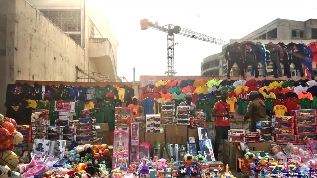 Yaoundé : Le marché des jouet s est ouvert